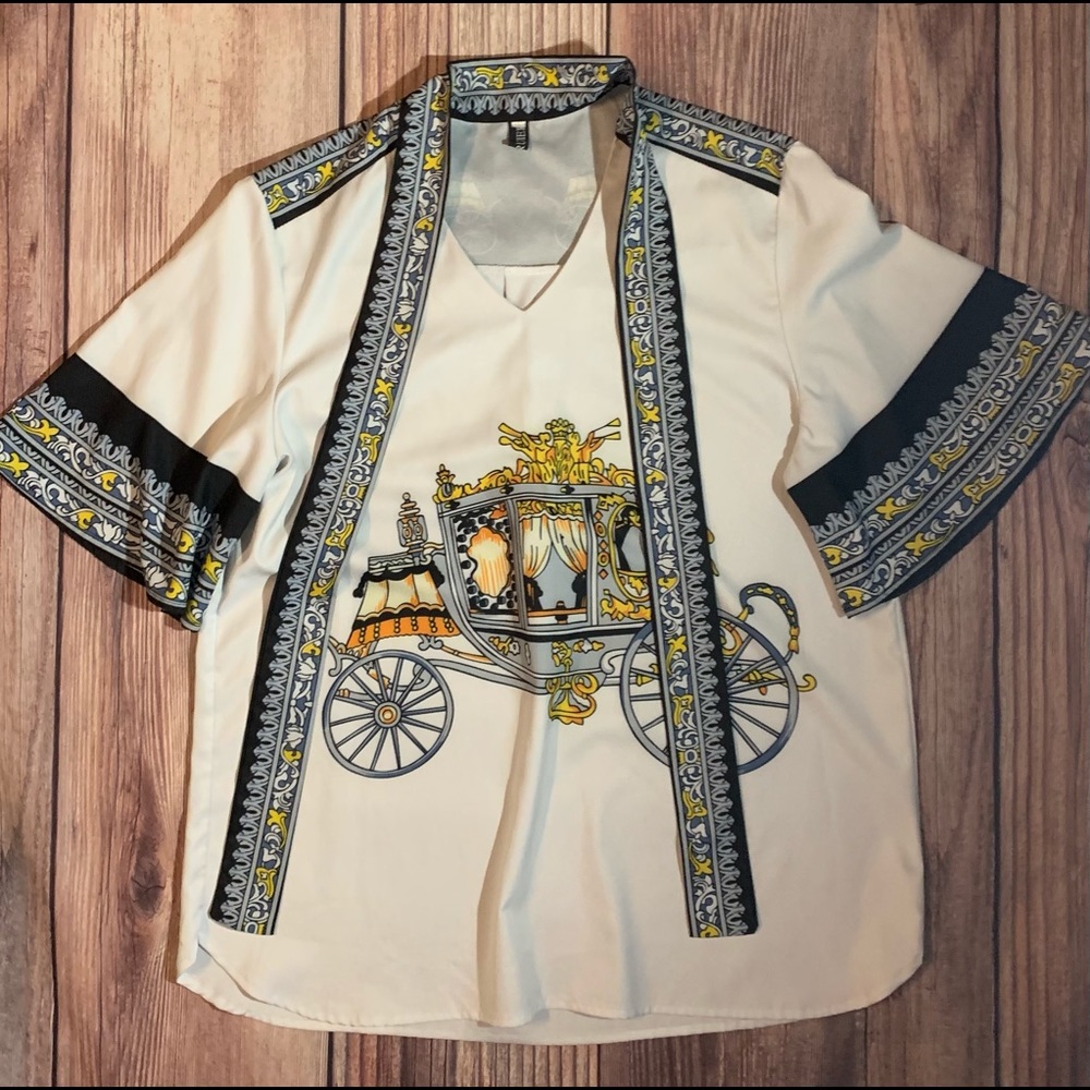Unique Bell Sleeve Shirt